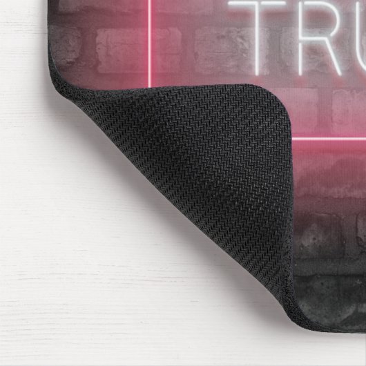 TRUST Pink Neon Signing Mouse Pad Mousepad (Ecke)