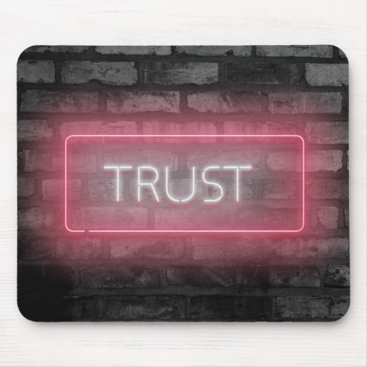 TRUST Pink Neon Signing Mouse Pad Mousepad (Vorne)