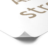 Trust Poster mit U.S. Navy Blue Angels (Ecke)