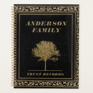 Trust Records 3-Ring-Ordner Planer
