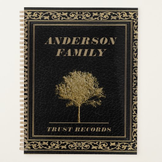 Trust Records 3-Ring-Ordner Planer (Vorderseite)