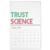 trust science Calendar Kalender (Feb 2027)