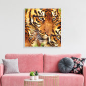 Trust_Stretched Canvas Print Leinwanddruck (Insitu (Wohnzimmer))