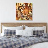 Trust_Stretched Canvas Print Leinwanddruck (Insitu (Schlafzimmer))