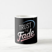 Trust The Fade Disc Golf Design Stylisch Und Beque Kaffeetasse (Mittel)