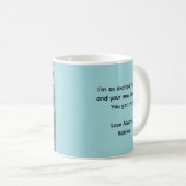 Trust The Magic of New Beginnings Personalized Mug Kaffeetasse (VorderseiteRechts)