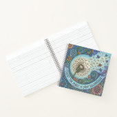 Trust The Magic of New Beginnings Spiral Notebook Notizblock (Innenseite)
