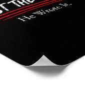 Trust The Plan Christian Men And Women Of Faith Gr Poster (Ecke)