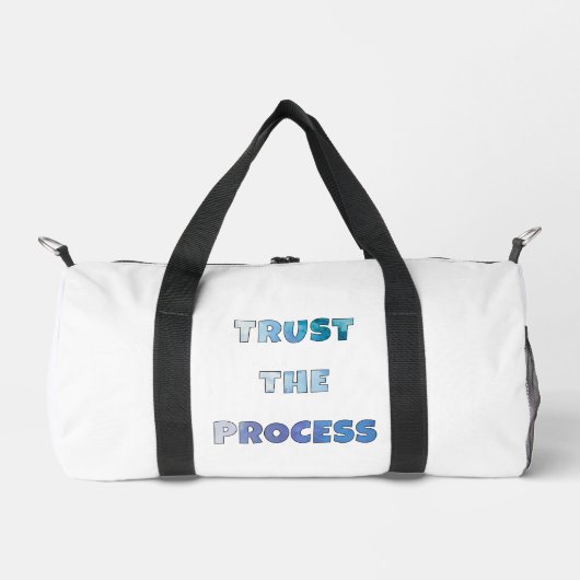 Trust The Process – Mindset Matters Duffle Bag (Vorderseite)