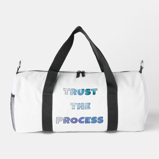 Trust The Process – Mindset Matters Duffle Bag (Rückseite)