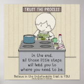 Trust the Process Poster (Vorne)