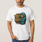 TRUST THE PROCESS - T-shirt (Vorderseite)