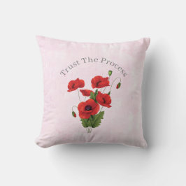Trust The Process Throw Pillow  Kissen