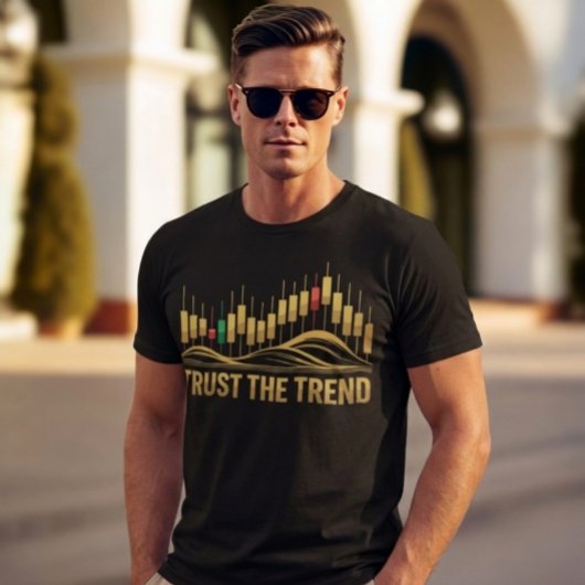 Trust the Trend – Mindset Tee for Traders