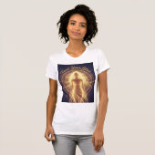 Trust Your Glow Cosmic Radiant Light Body Aligned T-Shirt (Vorne ganz)