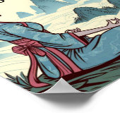 "Trust Your Journey" Affirmation Poster (Ecke)