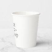 Trust Your Next Step Paper Cup Pappbecher (Links)