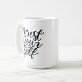 Trust yourself mug kaffeetasse (Vorderseite Links)