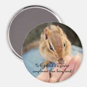 Trusted Chipmunk Magnet (Vorderseite/Rückseite)