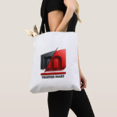Trusted Mart 3D Logo Totbeutel Tasche (Von Nahem)