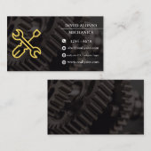 Trusted Mechanical Services for All Vehicles Visitenkarte (Vorne/Hinten)