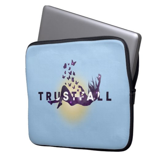 TrustFall | Laptop-Siebtasche 13" Laptopschutzhülle (Vorderseite Links)