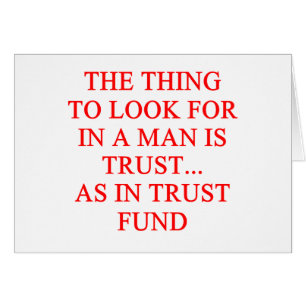 Trustfonds-Goldgräberwitz