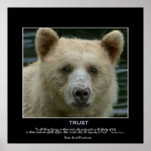 "TRUSTING SPIRIT" Art Poster (Vorne)
