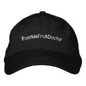 TrustMeI'mADoctor Baseball Cap Bestickte Kappe (Vorderseite)