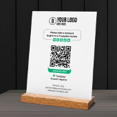 Trustpilot überprüft QR Code Rate My Business 5 St Acrylschild