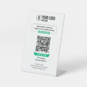 Trustpilot überprüft QR Code Rate My Business 5 St Sockelschild (Vorderseite)