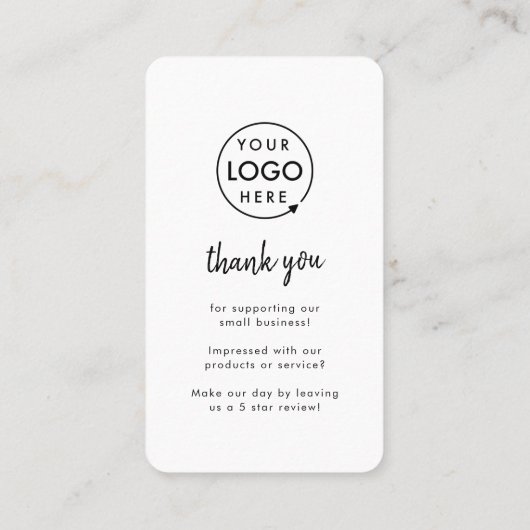 Trustpilot-Überprüfungen | Business Review Link QR Visitenkarte (Rückseite)