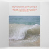 Trustvoll Red Corporate Dreifach Gefaltete Karte (Innenseite Mitte)