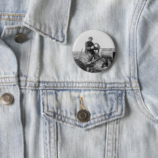 Trusty alter Traktor, Dreißigerjahre Button (Beispiel)