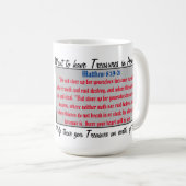 "Truth Counts" Kaffee-Tasse Kaffeetasse (VorderseiteRechts)