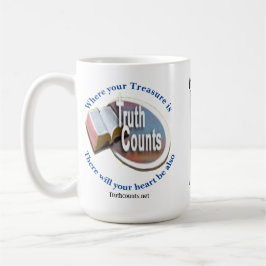 "Truth Counts" Kaffee-Tasse Kaffeetasse