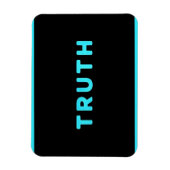TRUTH EONESTY INTEGRITY MOTTO MOTIVIEREND EXPRESS MAGNET (Vertikal)