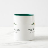 Truth in Sound Official Merch Zweifarbige Tasse (Mittel)