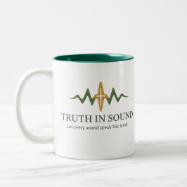 Truth in Sound Official Merch Zweifarbige Tasse