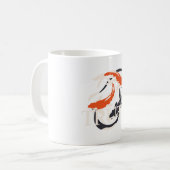 Truth – Japanese Koi Symbol of Authentic Living Kaffeetasse (Vorderseite Links)