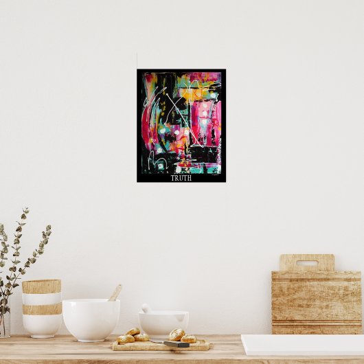 TRUTH Poster von Kathy Augustine (Küche)