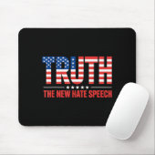 Truth The New Hate Speech Litical Correctness Usa Mousepad (Mit Mouse)