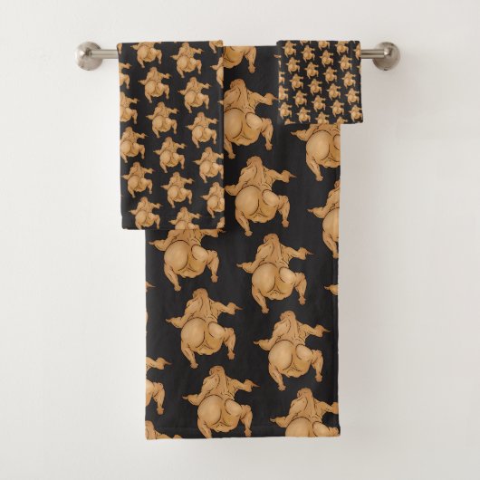 Truthah Twerkey Handtuch-Set Badhandtuch Set (Insitu)