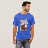 Truthahn Bowling Geflügel T-Shirt (Vorne ganz)