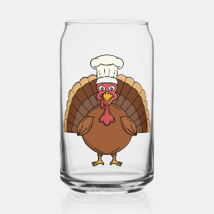 Truthahn-Chef-Cartoon-Thanksgiving Dosenglas
