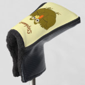 Truthahn-Design Golf Headcover (3/4 Vorderseite)