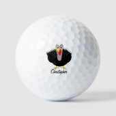 Truthahn-Design Golfball (Vorderseite)