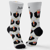 Truthahn-Design-Socken Socken (Gewinkelt)
