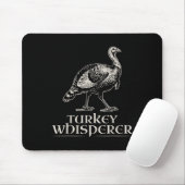 Truthahn-Flüsterer Lustiges Jagdgeschenk für Männe Mousepad (Mit Mouse)