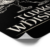 Truthahn-Flüsterer Lustiges Jagdgeschenk für Männe Poster (Ecke)